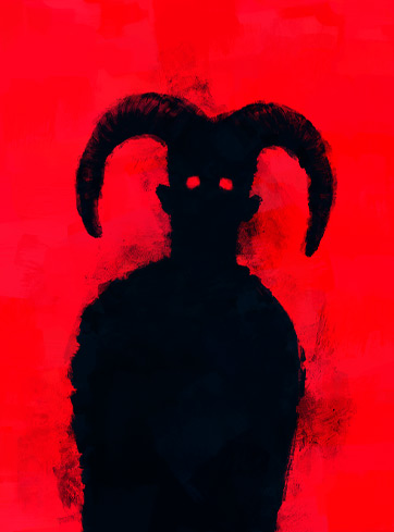 Digital artwork for "Devil"