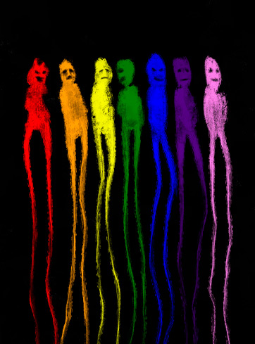 Digital artwork for "Rainbow Of Me"